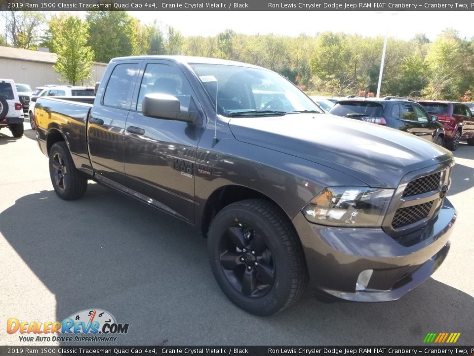 2019 Ram 1500 Classic Tradesman Quad Cab 4x4 Granite Crystal Metallic / Black Photo #6