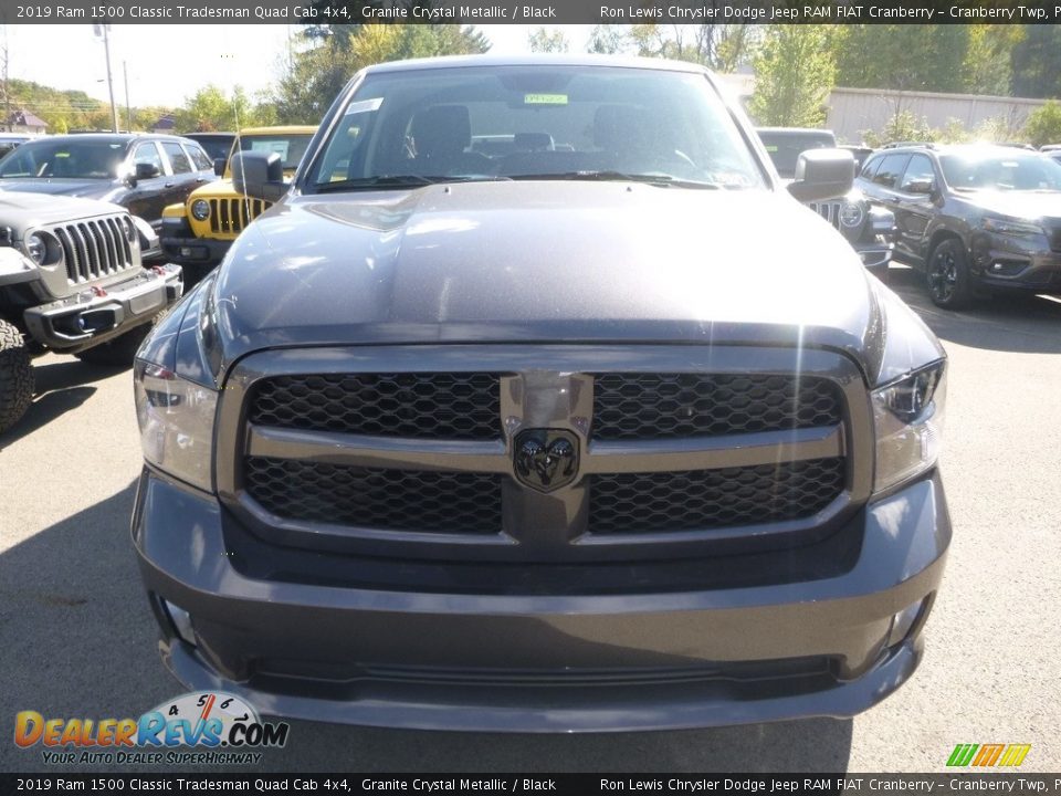 2019 Ram 1500 Classic Tradesman Quad Cab 4x4 Granite Crystal Metallic / Black Photo #7