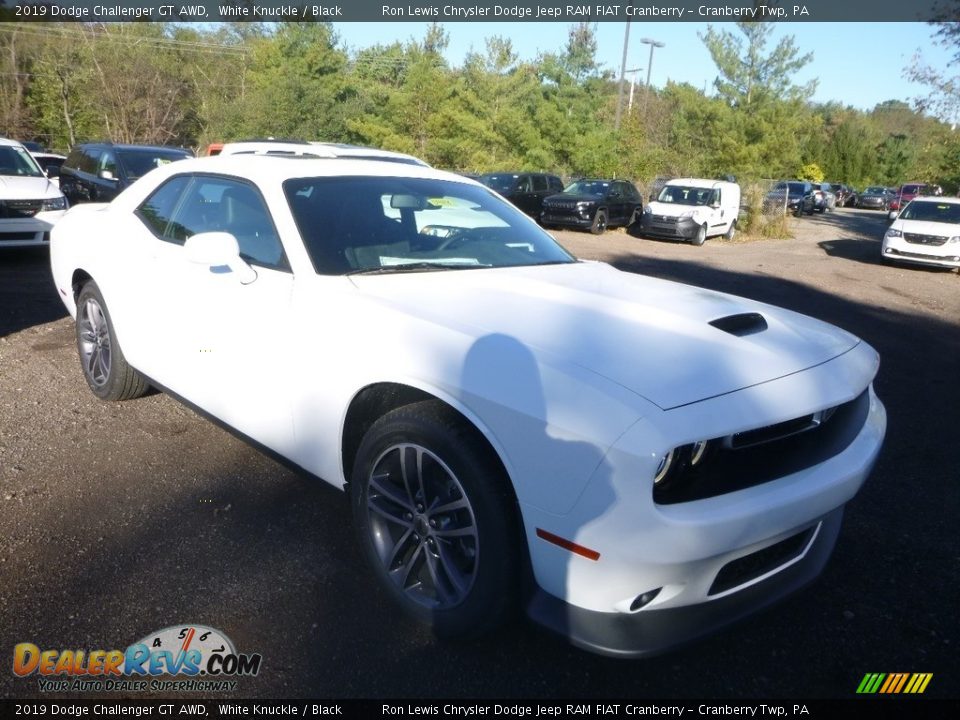 2019 Dodge Challenger GT AWD White Knuckle / Black Photo #7