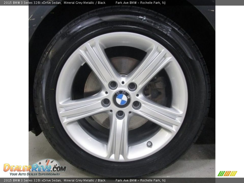 2015 BMW 3 Series 328i xDrive Sedan Mineral Grey Metallic / Black Photo #29