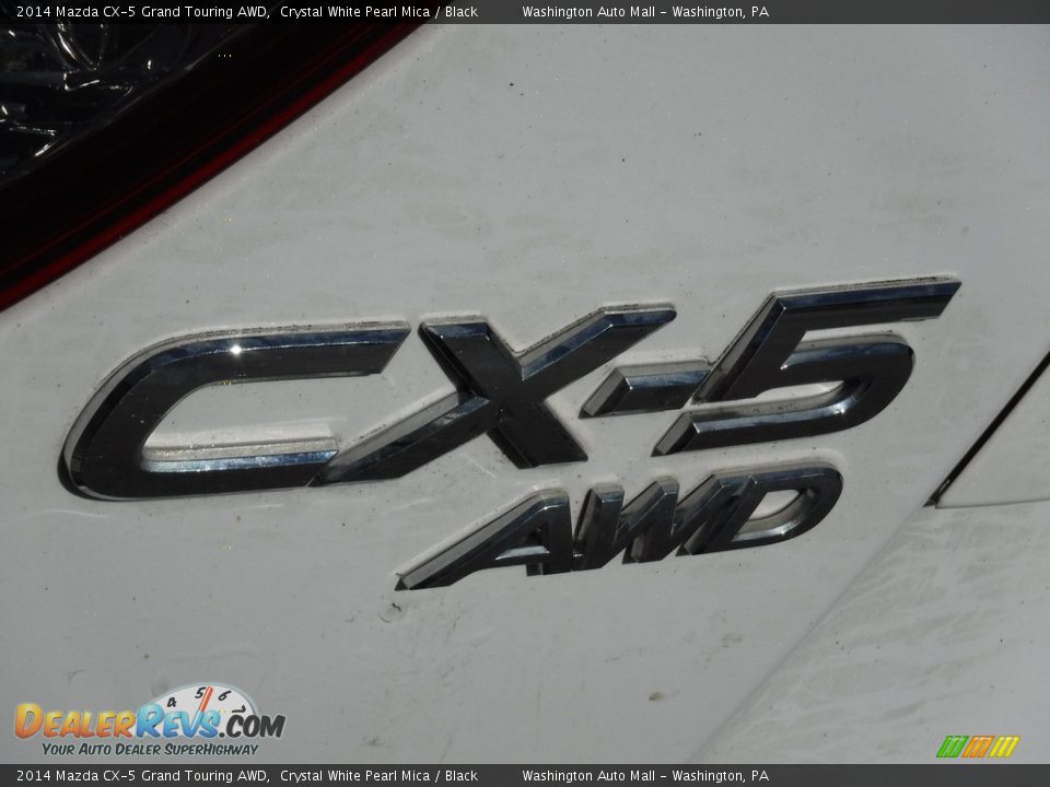 2014 Mazda CX-5 Grand Touring AWD Crystal White Pearl Mica / Black Photo #10