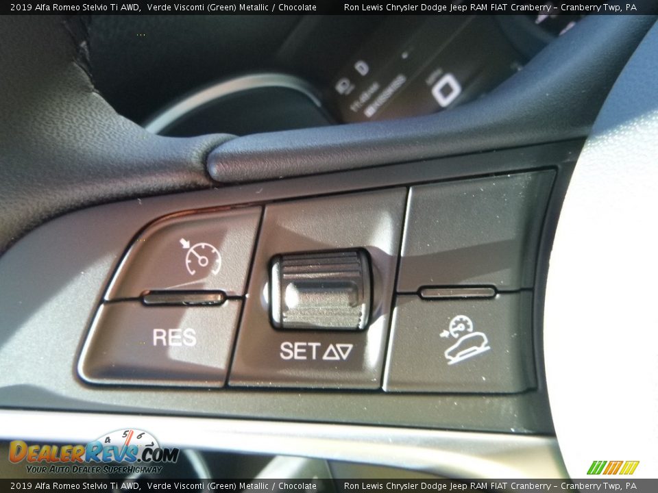 2019 Alfa Romeo Stelvio Ti AWD Steering Wheel Photo #24