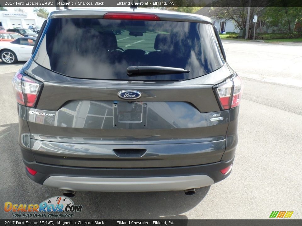 2017 Ford Escape SE 4WD Magnetic / Charcoal Black Photo #6