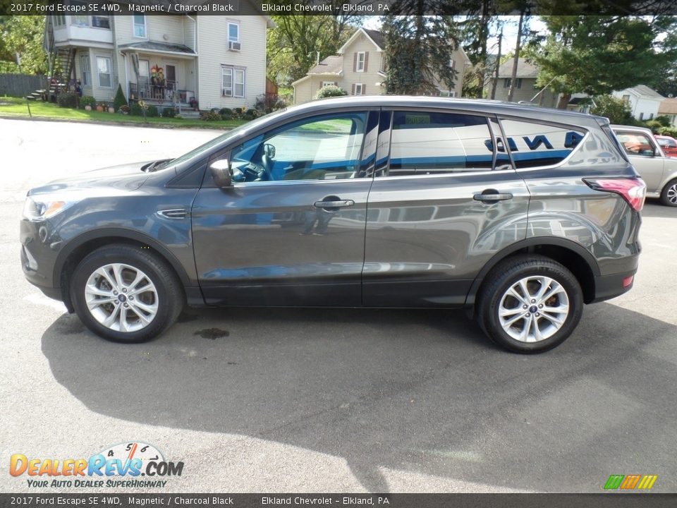 2017 Ford Escape SE 4WD Magnetic / Charcoal Black Photo #8