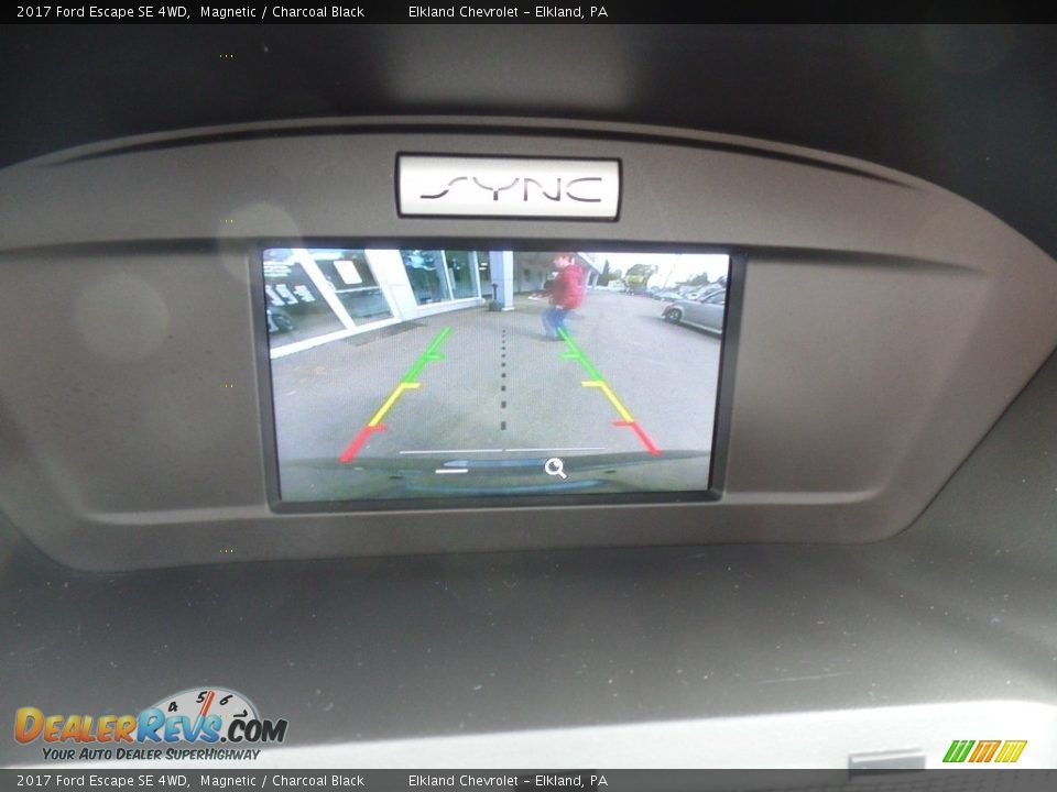 2017 Ford Escape SE 4WD Magnetic / Charcoal Black Photo #26