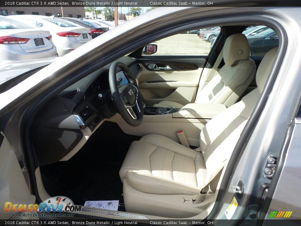 2018 Cadillac CT6 3.6 AWD Sedan Bronze Dune Metallic / Light Neutral Photo #3