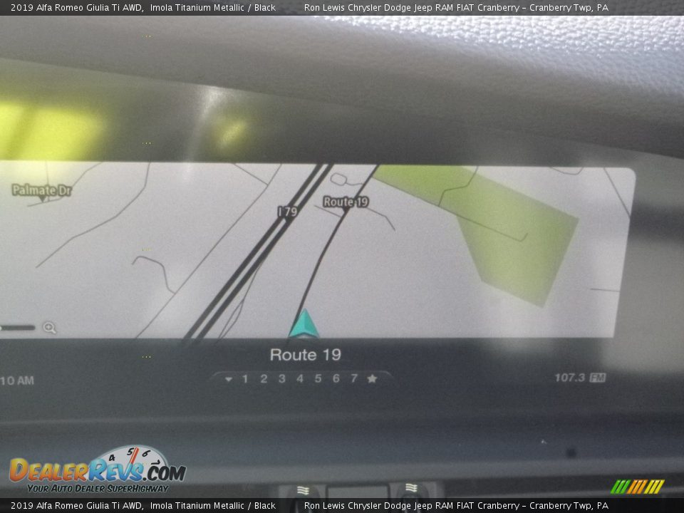 2019 Alfa Romeo Giulia Ti AWD Imola Titanium Metallic / Black Photo #24