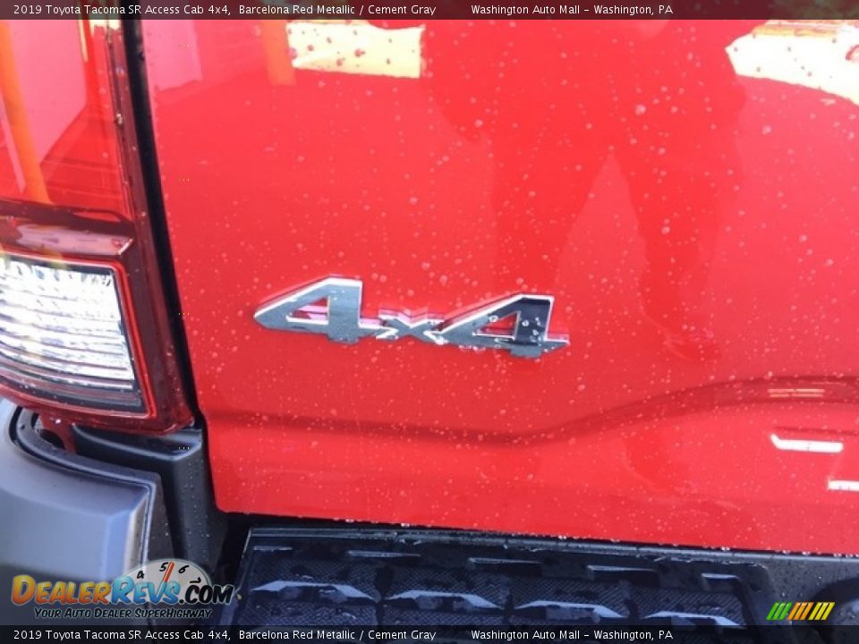 2019 Toyota Tacoma SR Access Cab 4x4 Barcelona Red Metallic / Cement Gray Photo #5