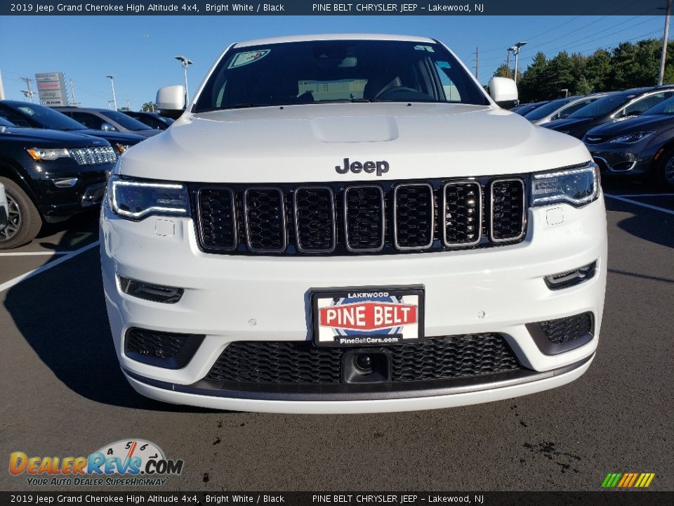 2019 Jeep Grand Cherokee High Altitude 4x4 Bright White / Black Photo #2