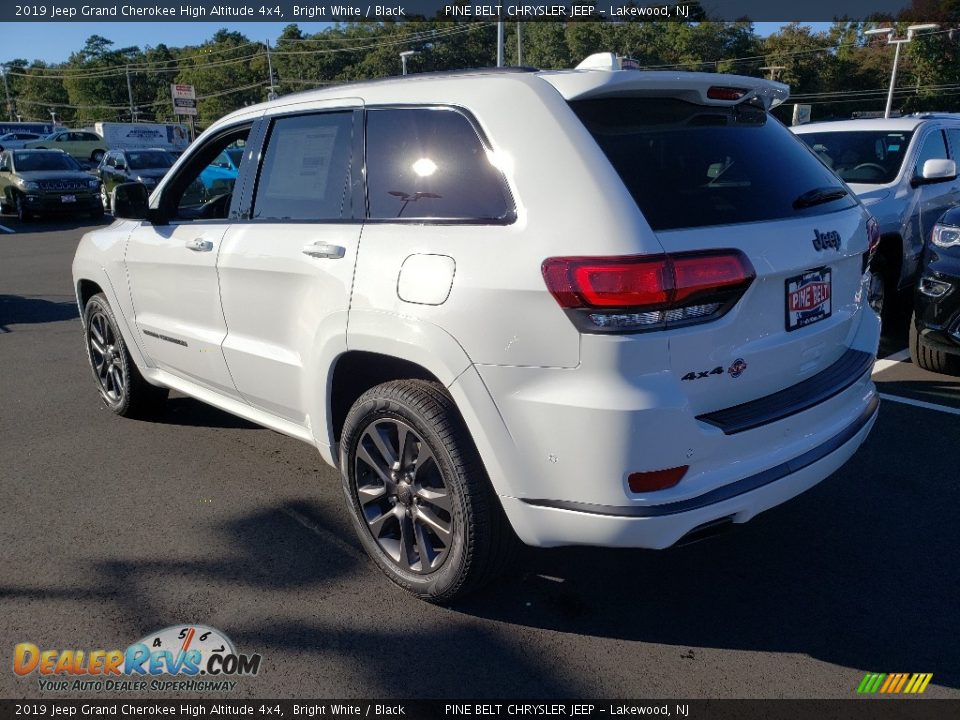 2019 Jeep Grand Cherokee High Altitude 4x4 Bright White / Black Photo #4