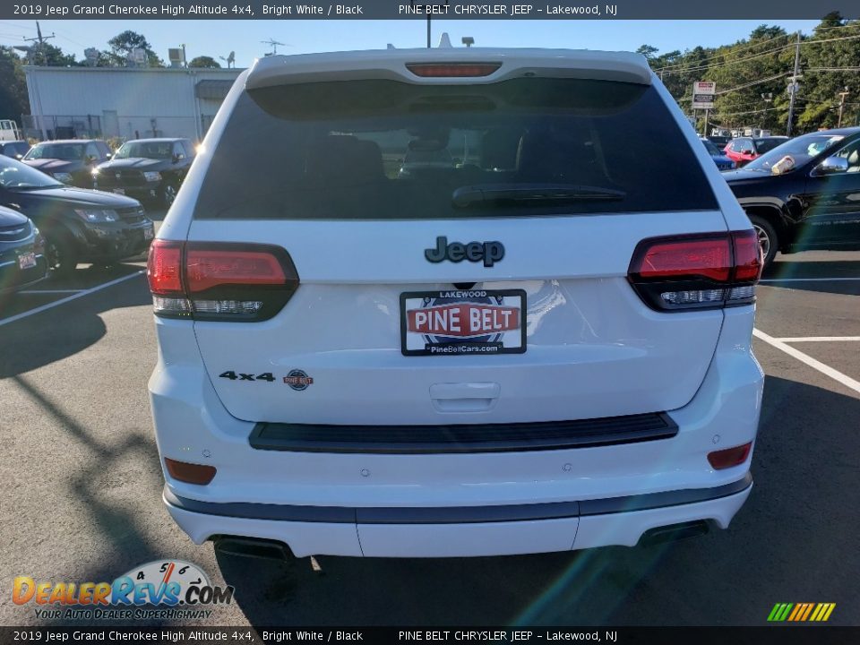 2019 Jeep Grand Cherokee High Altitude 4x4 Bright White / Black Photo #5