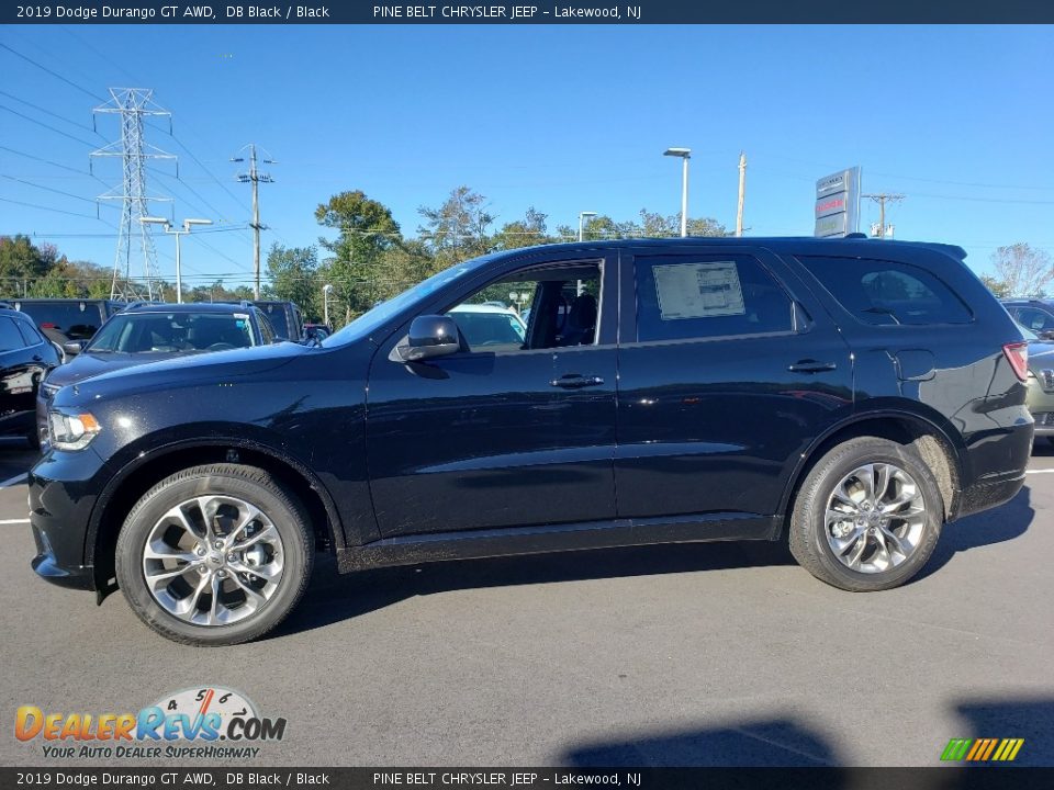 2019 Dodge Durango GT AWD DB Black / Black Photo #3