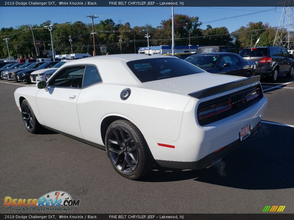 2019 Dodge Challenger SXT White Knuckle / Black Photo #4