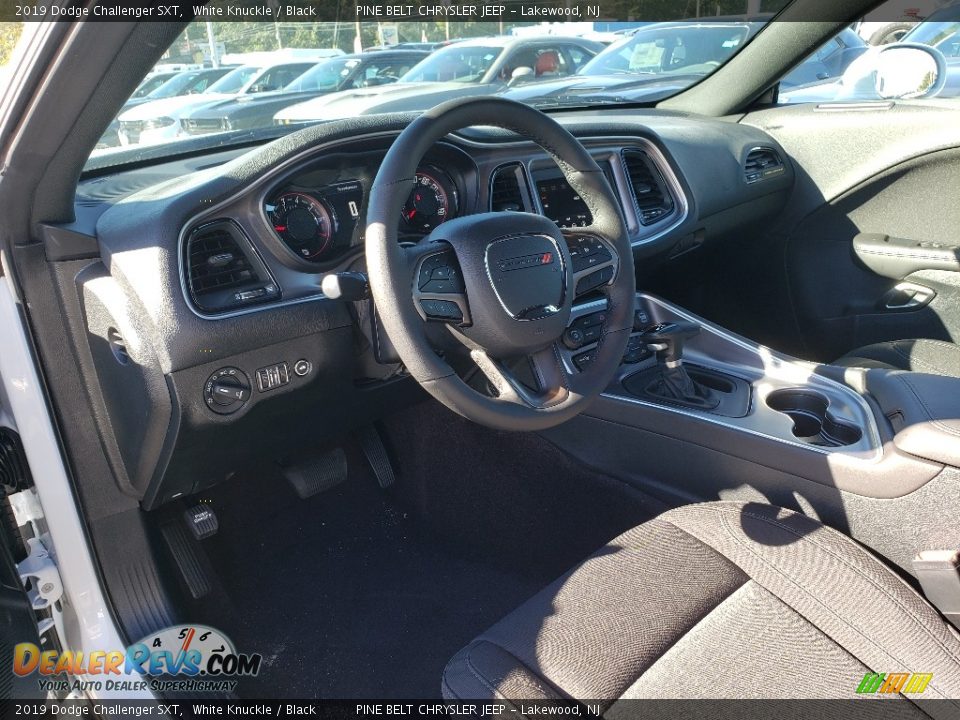 2019 Dodge Challenger SXT White Knuckle / Black Photo #6