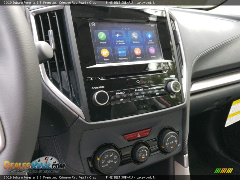 2019 Subaru Forester 2.5i Premium Crimson Red Pearl / Gray Photo #10