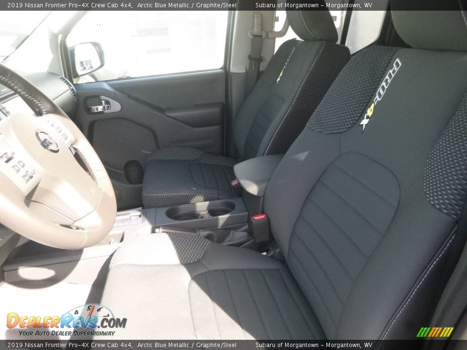 Front Seat of 2019 Nissan Frontier Pro-4X Crew Cab 4x4 Photo #14