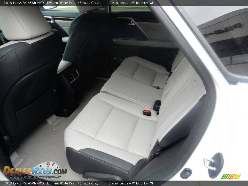 Rear Seat of 2019 Lexus RX 450h AWD Photo #4