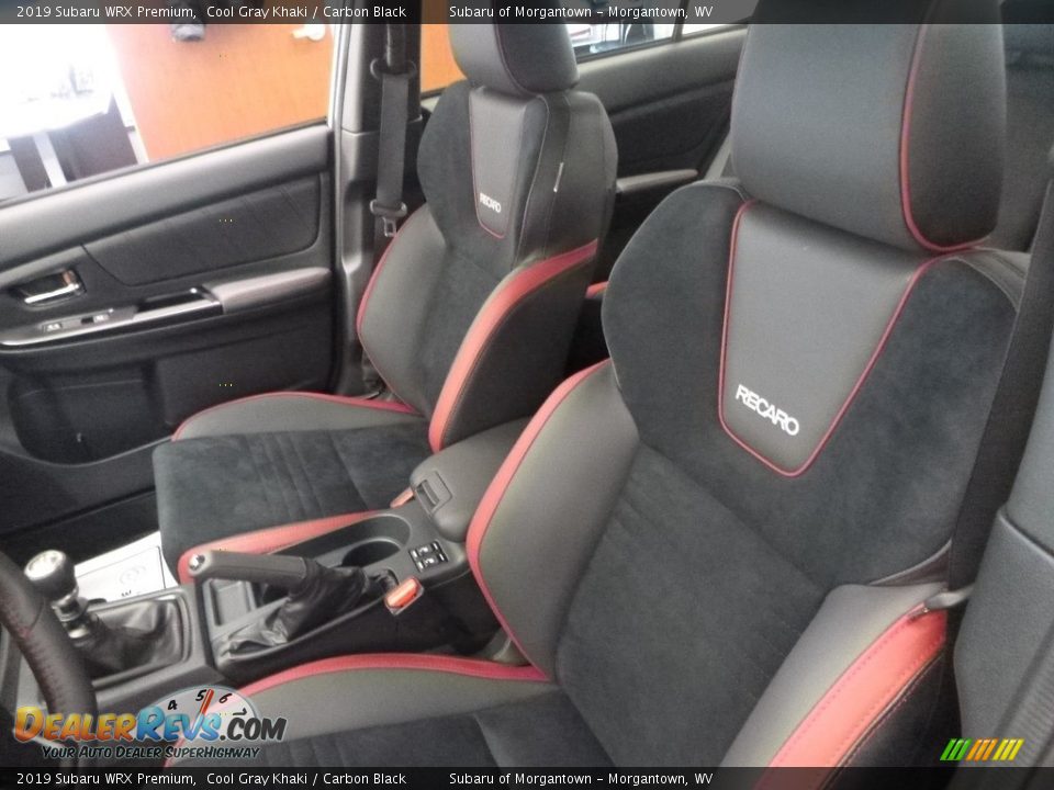 Front Seat of 2019 Subaru WRX Premium Photo #12