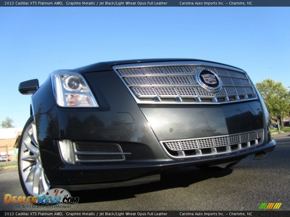 2013 Cadillac XTS Platinum AWD Graphite Metallic / Jet Black/Light Wheat Opus Full Leather Photo #1