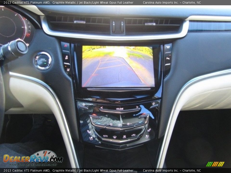 2013 Cadillac XTS Platinum AWD Graphite Metallic / Jet Black/Light Wheat Opus Full Leather Photo #15