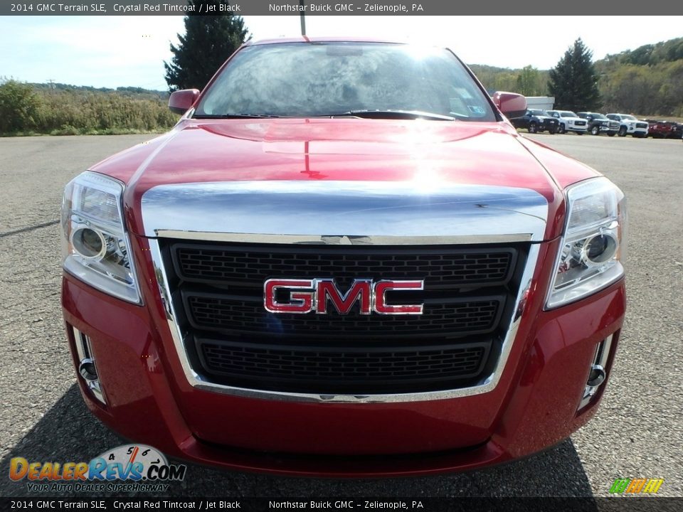 2014 GMC Terrain SLE Crystal Red Tintcoat / Jet Black Photo #3