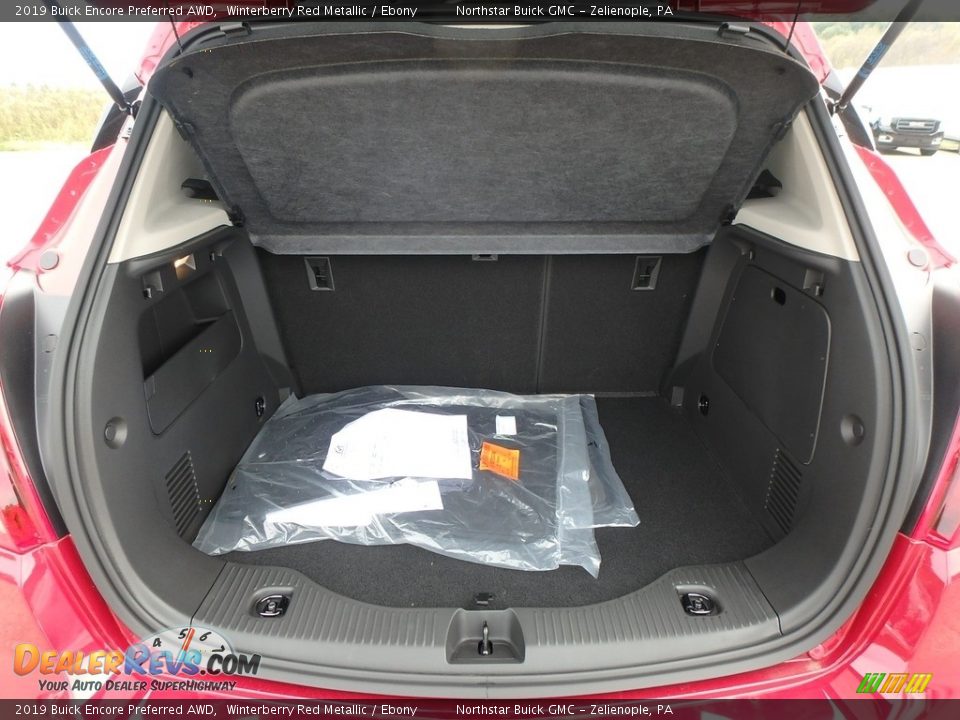 2019 Buick Encore Preferred AWD Winterberry Red Metallic / Ebony Photo #7