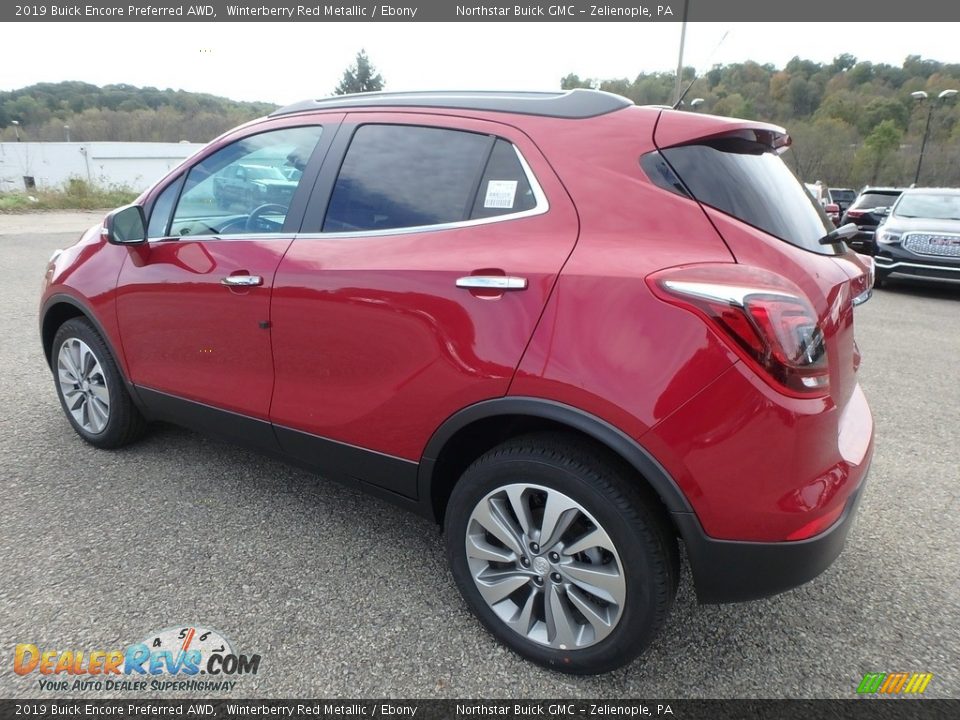 2019 Buick Encore Preferred AWD Winterberry Red Metallic / Ebony Photo #8