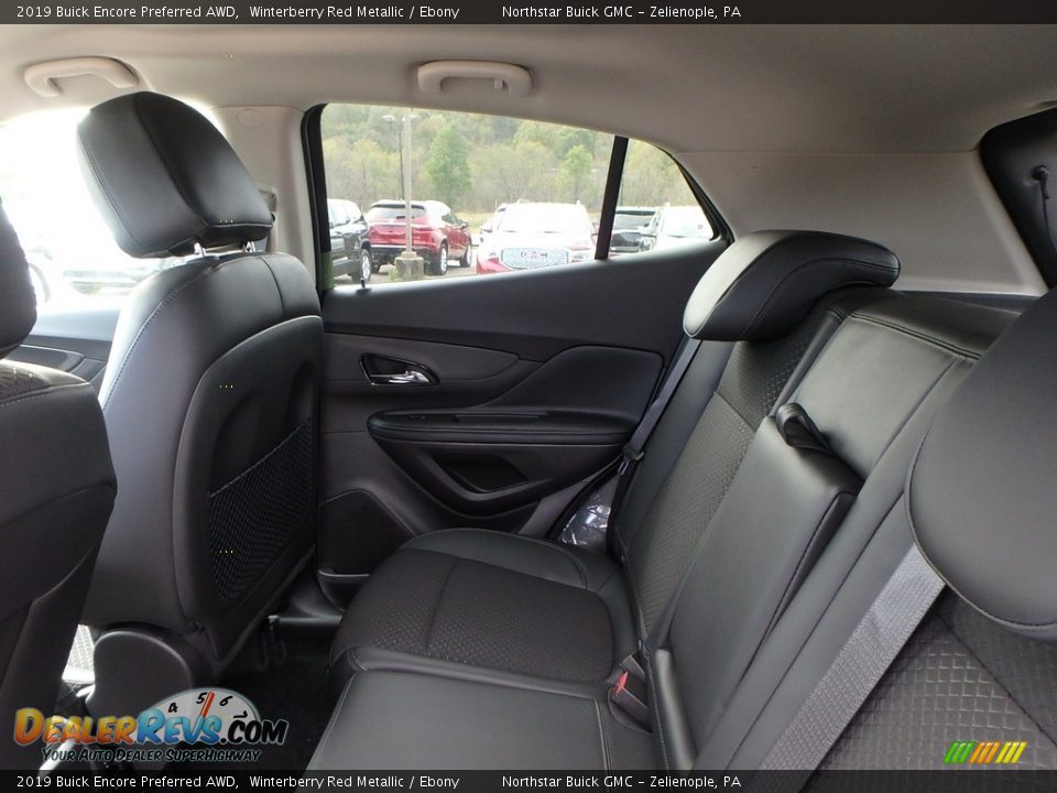 2019 Buick Encore Preferred AWD Winterberry Red Metallic / Ebony Photo #12