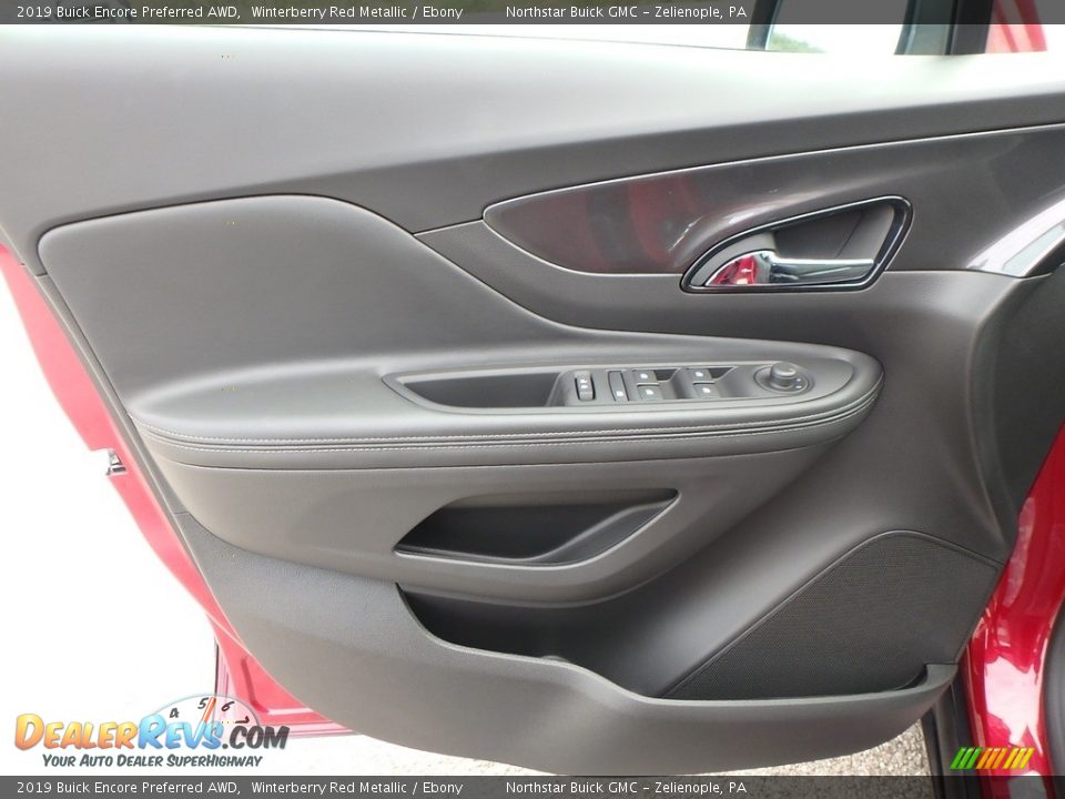 2019 Buick Encore Preferred AWD Winterberry Red Metallic / Ebony Photo #14