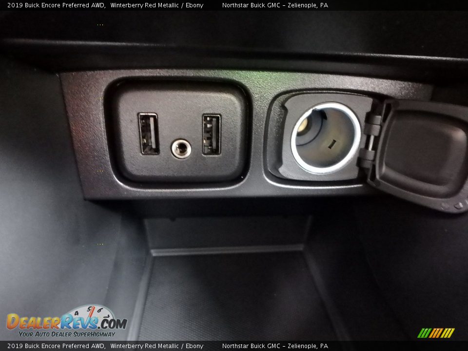 2019 Buick Encore Preferred AWD Winterberry Red Metallic / Ebony Photo #18