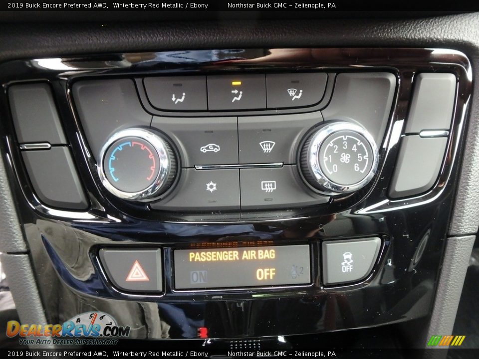 2019 Buick Encore Preferred AWD Winterberry Red Metallic / Ebony Photo #19
