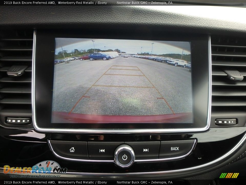 2019 Buick Encore Preferred AWD Winterberry Red Metallic / Ebony Photo #20