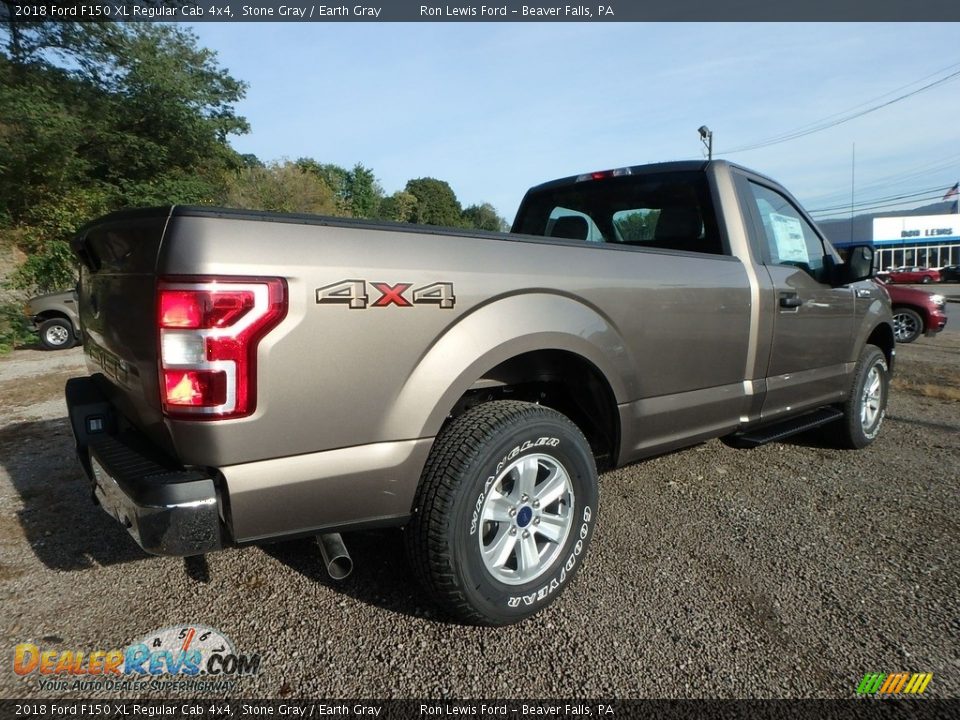 2018 Ford F150 XL Regular Cab 4x4 Stone Gray / Earth Gray Photo #2