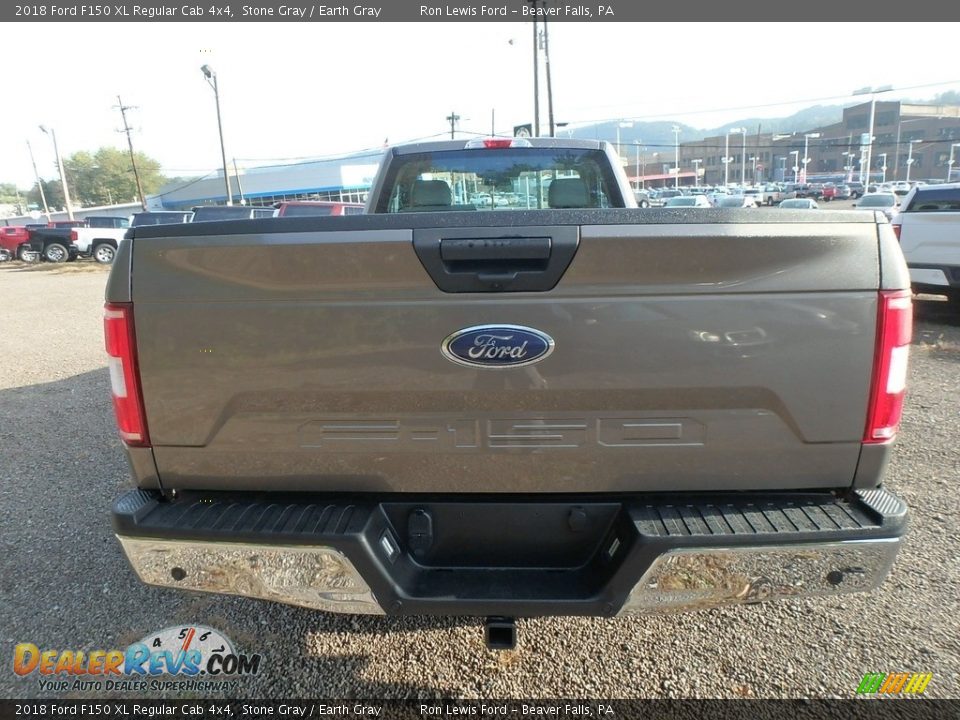 2018 Ford F150 XL Regular Cab 4x4 Stone Gray / Earth Gray Photo #3