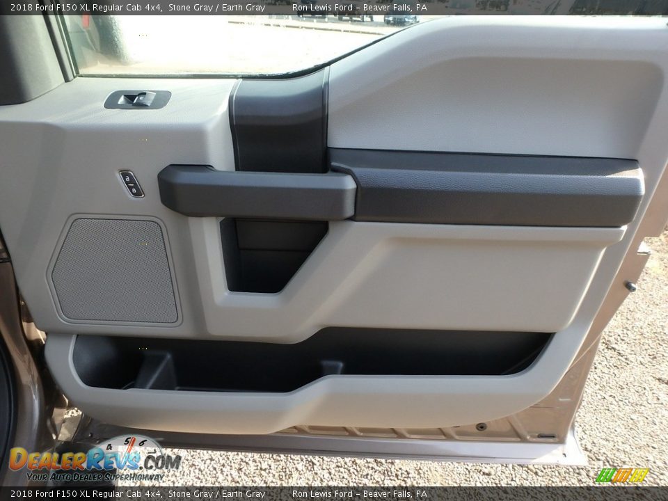 2018 Ford F150 XL Regular Cab 4x4 Stone Gray / Earth Gray Photo #6