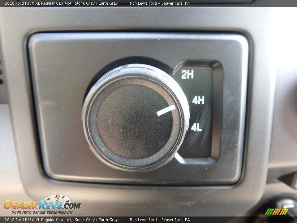 2018 Ford F150 XL Regular Cab 4x4 Stone Gray / Earth Gray Photo #18