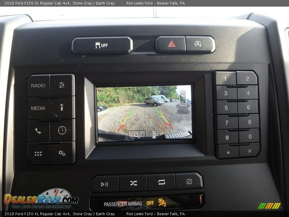 2018 Ford F150 XL Regular Cab 4x4 Stone Gray / Earth Gray Photo #19