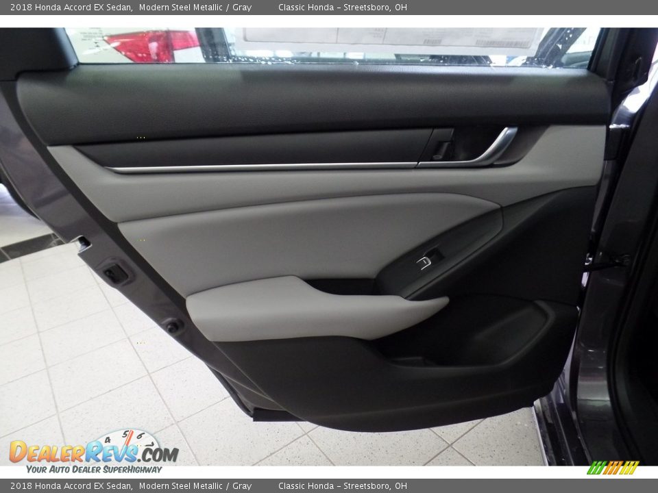 2018 Honda Accord EX Sedan Modern Steel Metallic / Gray Photo #10