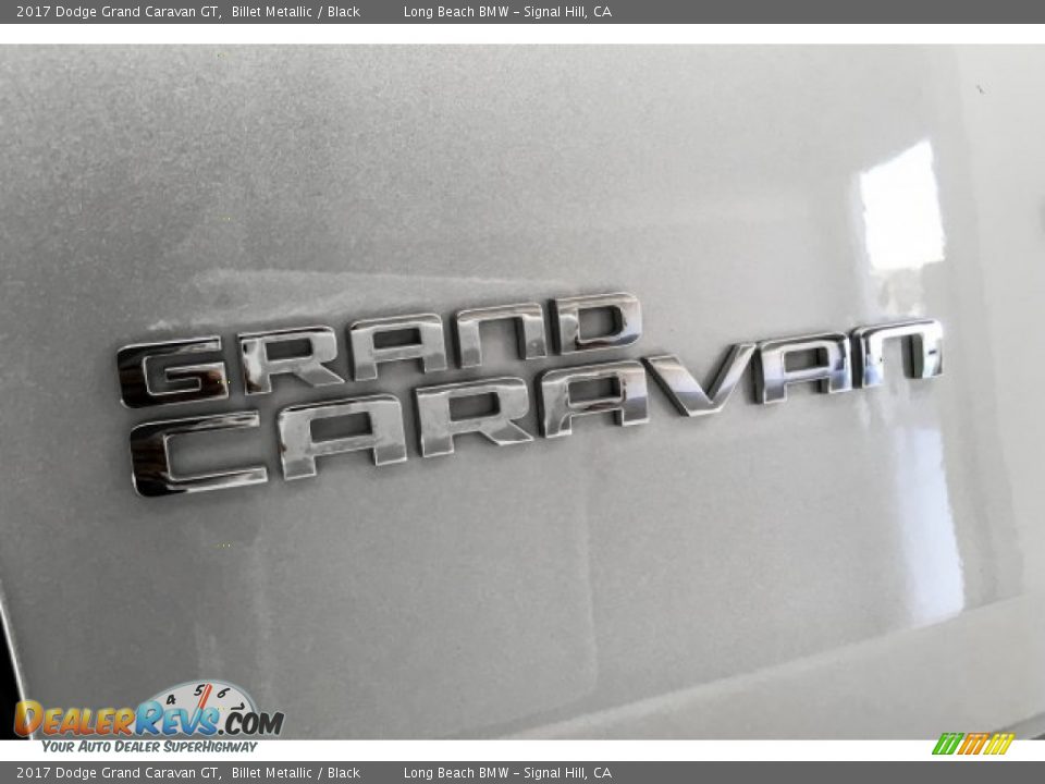 2017 Dodge Grand Caravan GT Billet Metallic / Black Photo #7