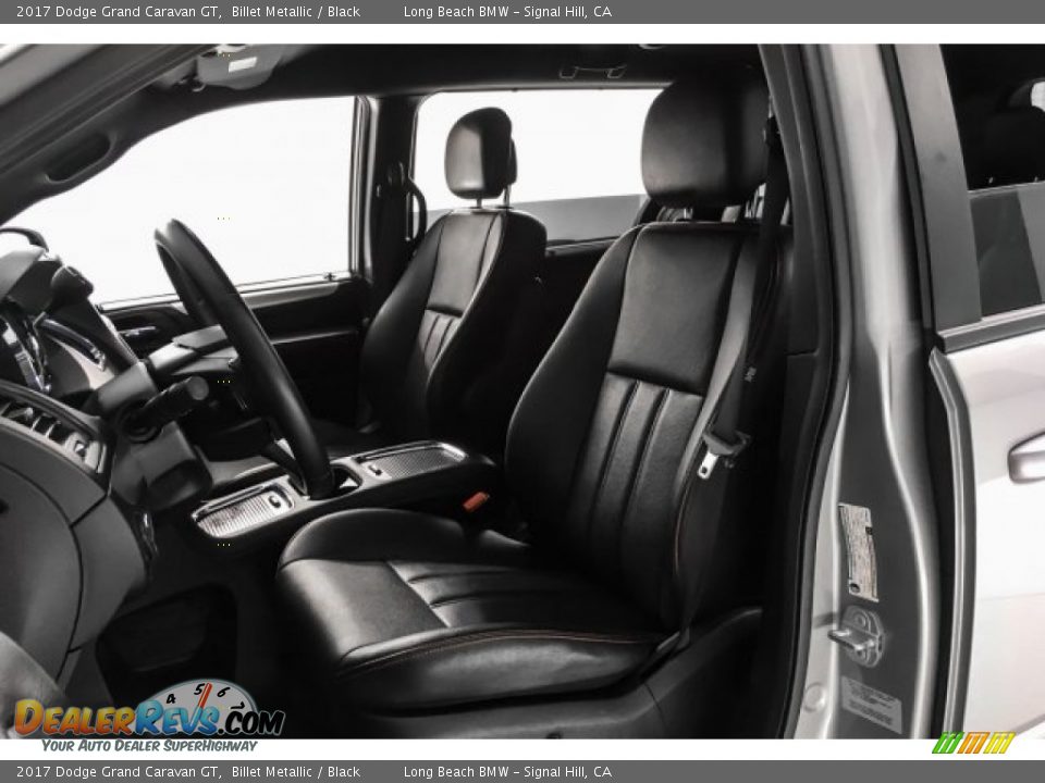 2017 Dodge Grand Caravan GT Billet Metallic / Black Photo #25