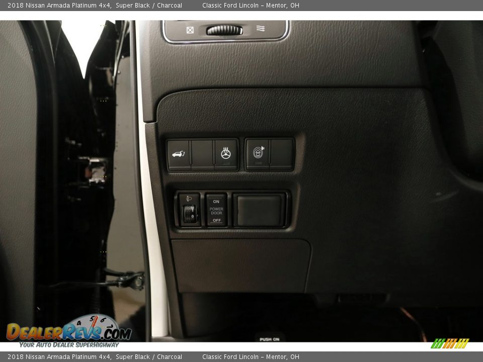 Controls of 2018 Nissan Armada Platinum 4x4 Photo #6