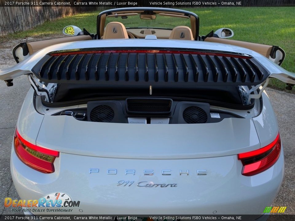 2017 Porsche 911 Carrera Cabriolet 3.0 Liter DFI Twin-Turbocharged DOHC 24-Valve Variocam Plus Horzontally Opposed 6 Cylinder Engine Photo #16