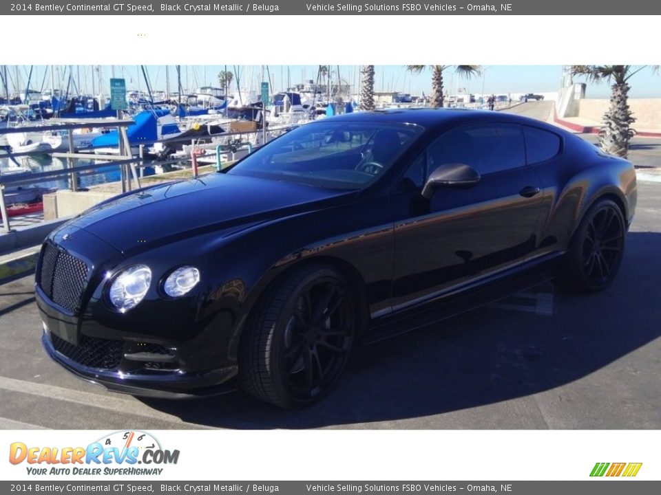 2014 Bentley Continental GT Speed Black Crystal Metallic / Beluga Photo #1