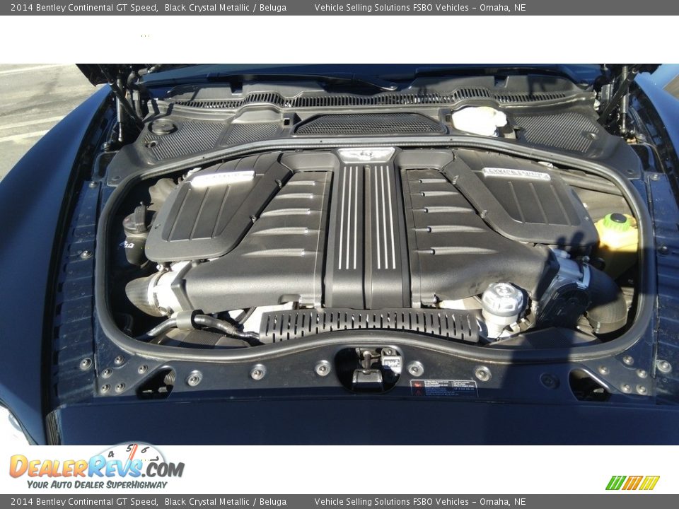 2014 Bentley Continental GT Speed Black Crystal Metallic / Beluga Photo #3