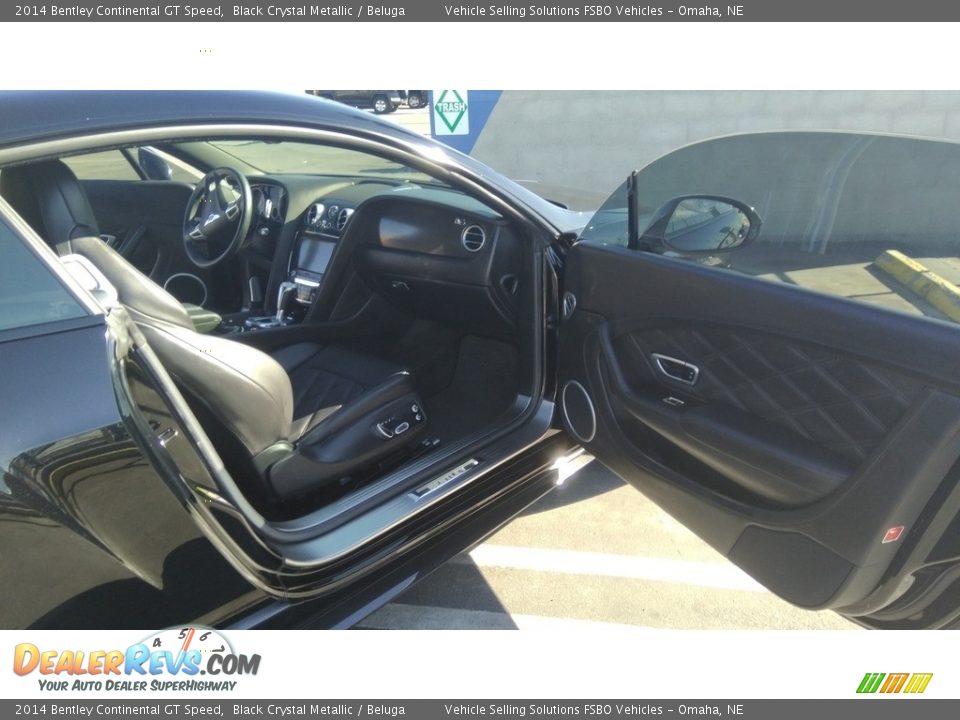 2014 Bentley Continental GT Speed Black Crystal Metallic / Beluga Photo #4