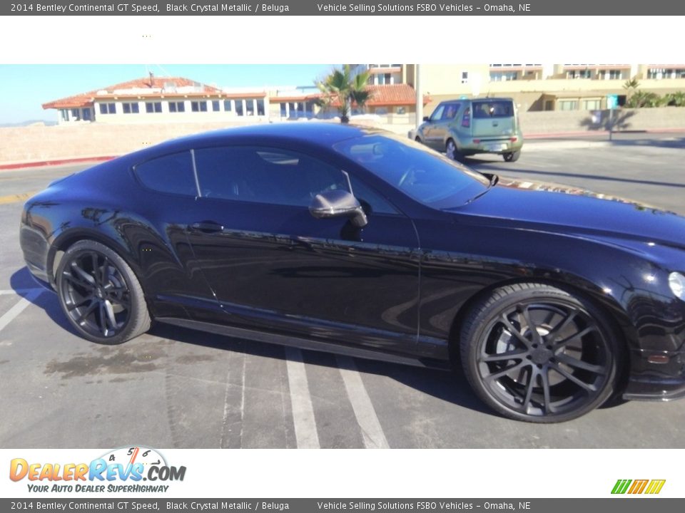 2014 Bentley Continental GT Speed Black Crystal Metallic / Beluga Photo #5