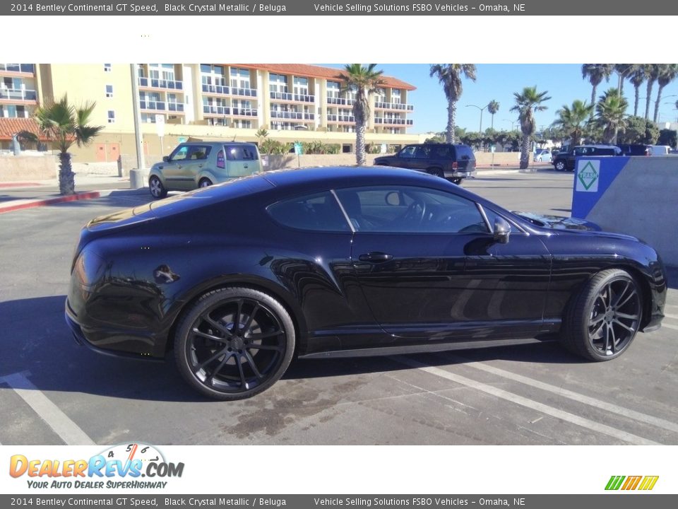 2014 Bentley Continental GT Speed Black Crystal Metallic / Beluga Photo #6