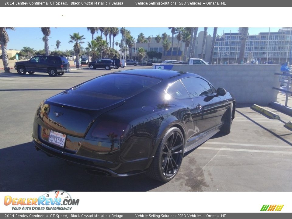 2014 Bentley Continental GT Speed Black Crystal Metallic / Beluga Photo #7