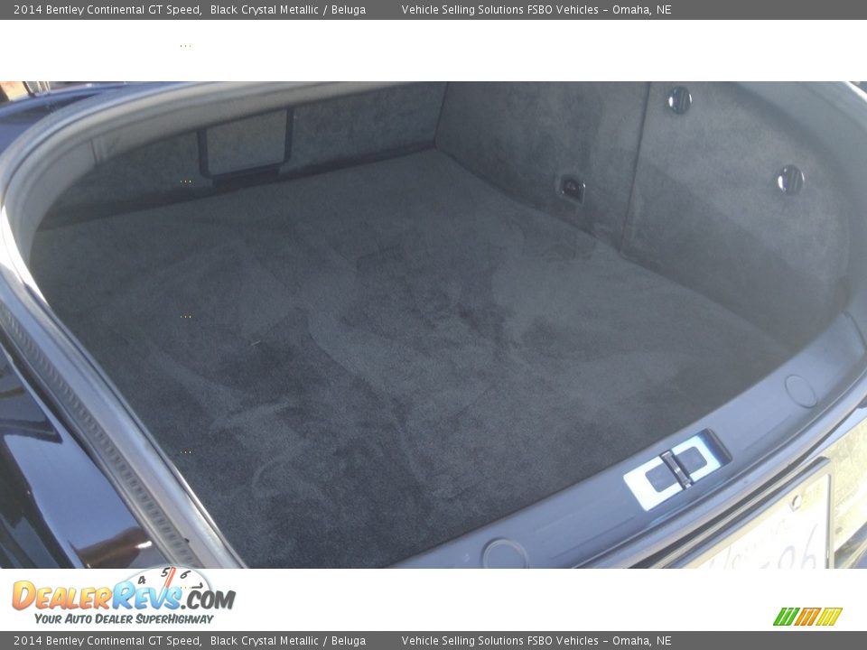 2014 Bentley Continental GT Speed Black Crystal Metallic / Beluga Photo #9