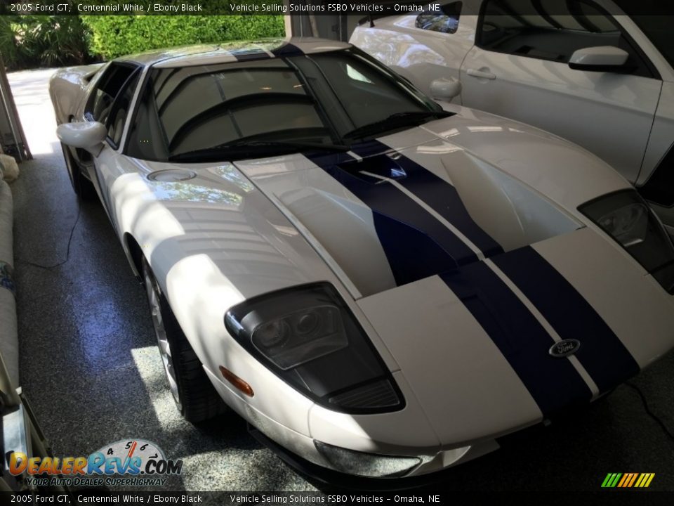 2005 Ford GT Centennial White / Ebony Black Photo #4